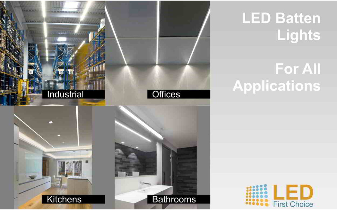 LED Batten Lights For All Applications