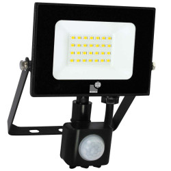 Morris LED Floodlight with PIR Sensor 30W 6500K Morris LED Floodlight with PIR Sensor 30W 6500K