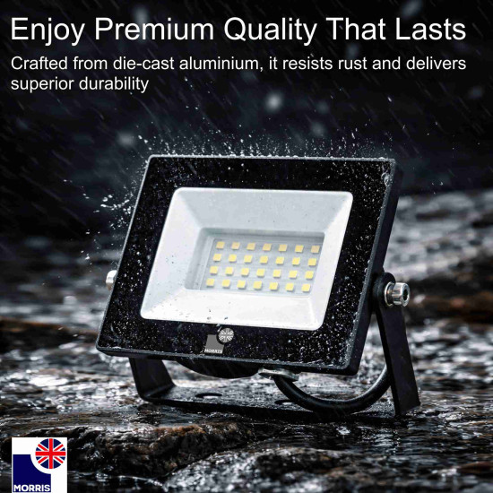 Morris LED Floodlight 20W 6500K 2,000lm