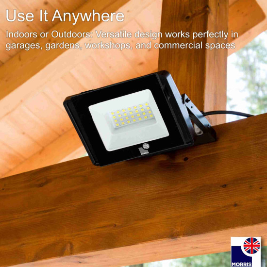 Morris LED Floodlight 20W 6500K 2,000lm
