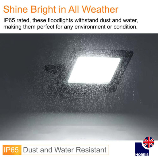 Morris LED Floodlight 20W 6500K 2,000lm Morris LED Floodlight 20W 6500K 2,000lm