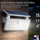 Morris LED Solar Security Light with Motion Sensor (PIR) 6W 6500K 690lm
