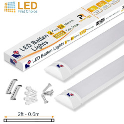 Morris Slimline 2ft Twin LED Batten light - Performance Range Morris Slimline 2ft Twin LED Batten light - Performance Range