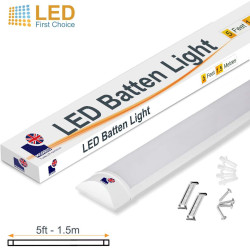 Morris Slimline 5ft LED Batten light - Performance Range