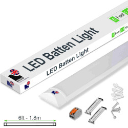 Morris Slimline Lightweight 5ft LED Tube Light - Value Range Morris Slimline Lightweight 5ft LED Tube Light - Value Range