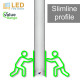 Morris Twin Pack Slimline Lightweight 5ft LED Tube Light (Value Range)