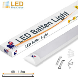 Morris Slimline 6ft LED Batten light - Performance Range