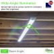 Morris Slimline Lightweight 6ft LED Tube Light - Value Range Morris Slimline Lightweight 6ft LED Tube Light - Value Range