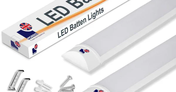 HOFTRONIC Q-Series 120 Cm LED Wet Room Light IP65-36W 4320 Lumens 6500K Cool White IK08 Quick Connect Basement Light For Wet Room - View #6