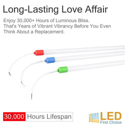 Morris 4ft T8 LED Coloured Tube Light