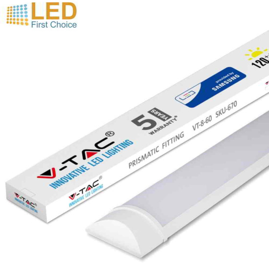 V-TAC Slimline 6ft LED Tube light (batten)