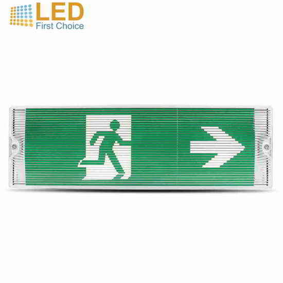 V-TAC LED Emergency Light (Exit Bulkhead 6000K IP65)