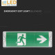 V-TAC LED Emergency Light (Exit Bulkhead 6000K IP65)