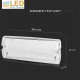 V-TAC LED Emergency Light (Exit Bulkhead 6000K IP65)