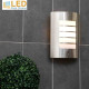 Bell LED Stainless Steel Outdoor Wall Light (IP54) 10432
