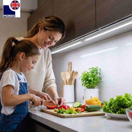Morris 3000 or 6500K Kitchen Under Cabinet Lighting LED – 18W, 2160 Lumen,  Connectable 1150mm 