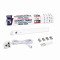 Morris 3-Step Dimmable & Connectable 4W 480LM 6500K LED Under Cabinet Kitchen Unit Lights - 288mm