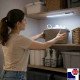 Morris Rechargeable LED Under Cupboard Lighting with PIR Sensor – 6500K 120 Lumen, USB-C, Magnetic Mount, 2.4W