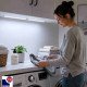 Morris 6500K Rechargeable T5 Under Cabinet Lighting with Wave Sensor – 120 Lumen, USB-C, Magnetic Mount, 2.4W