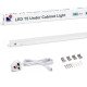 Morris 3000 or 6500K Under Counter Lights – LED 13W, 1560 Lumen, Connectable 850mm