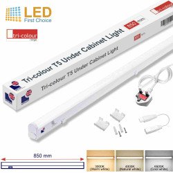 Morris LED T5 Under Cabinet Lights 850mm Tri-Colour (3CCT)  (Connectible)