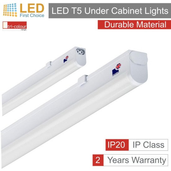 Morris LED T5 Under Cabinet Lights 850mm Tri-Colour (3CCT)  (Connectible)