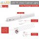 Morris LED T5 Under Cabinet Lights 850mm Tri-Colour (3CCT)  (Connectible)