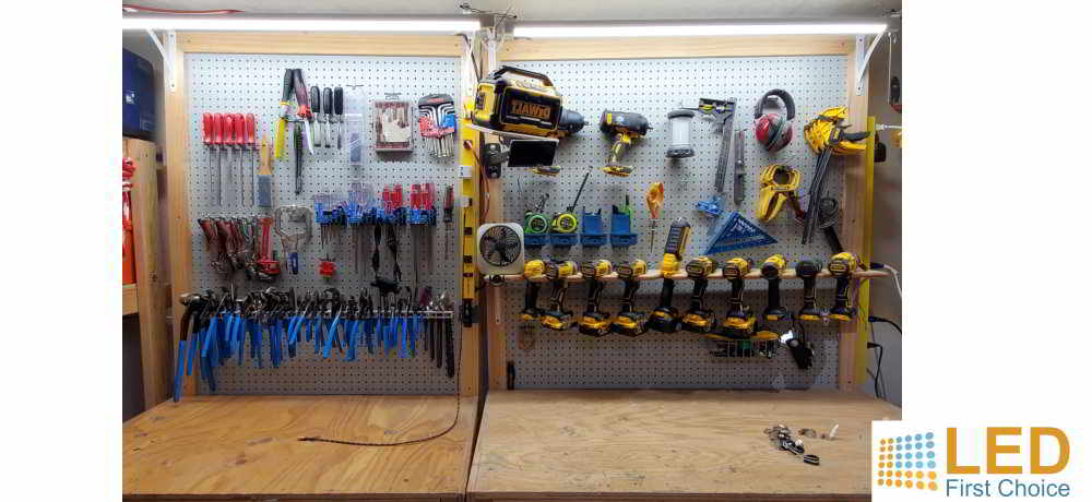 LED First Choice for LED workshop lights